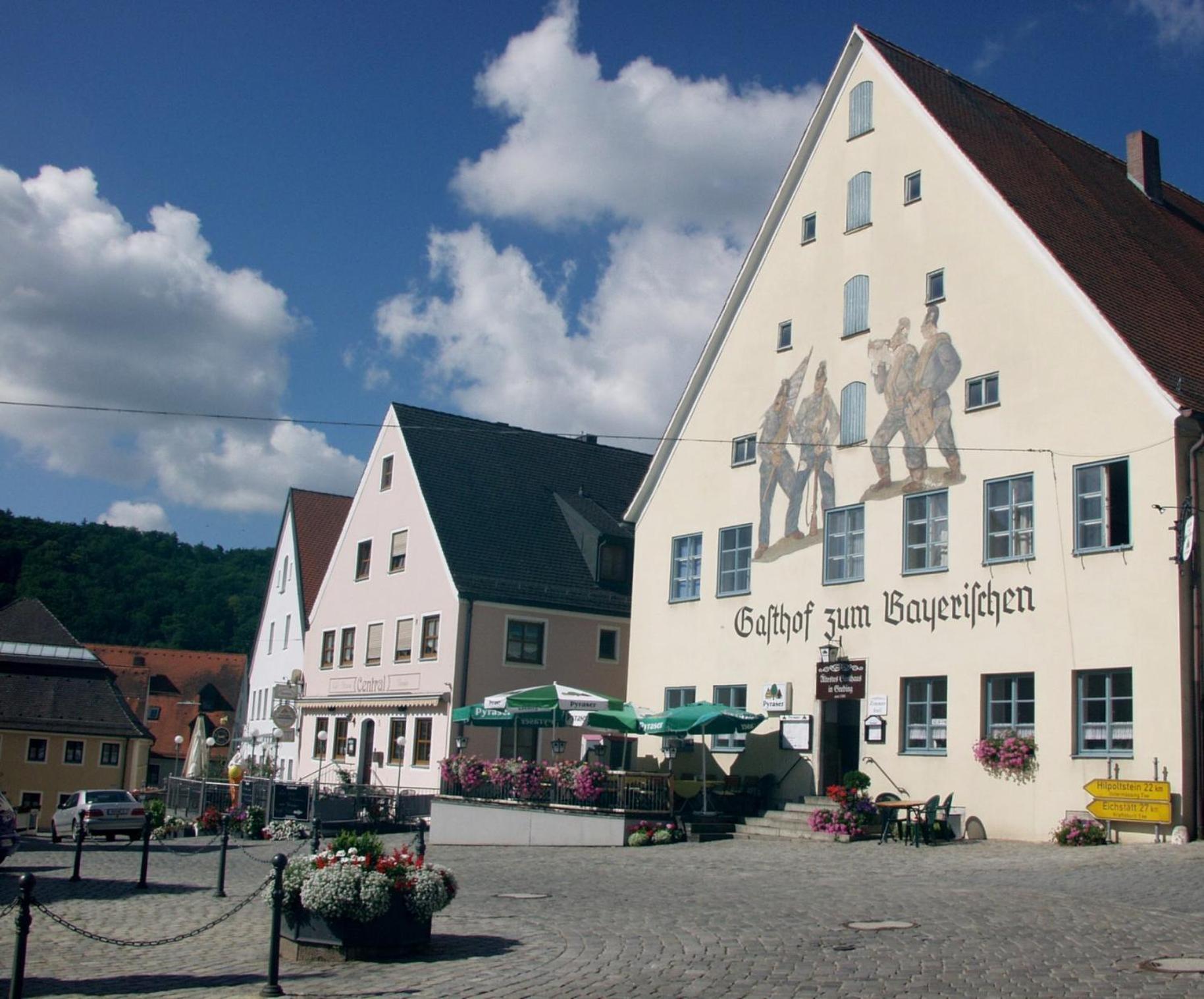 Готель Gasthof Zum Bayerischen Ґредінґ Екстер'єр фото