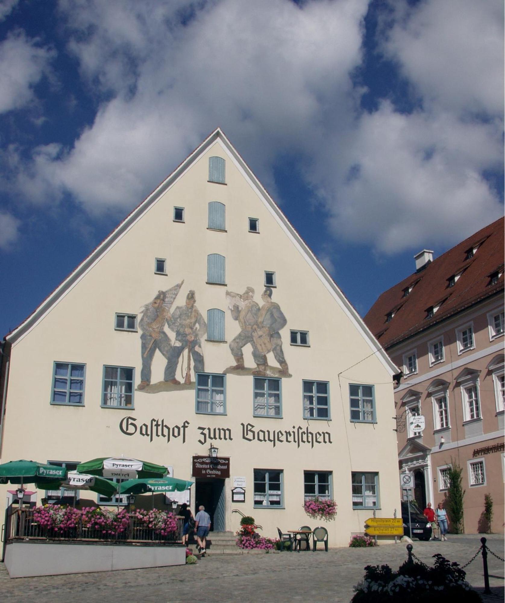 Gasthof Zum Bayerischen Ґредінґ Екстер'єр фото